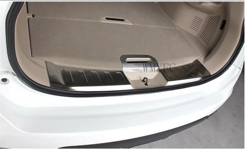 Аксессуары для Nissan X Trail T32 Rogue 2014 2019 накладка на задний бампер защитная Накладка