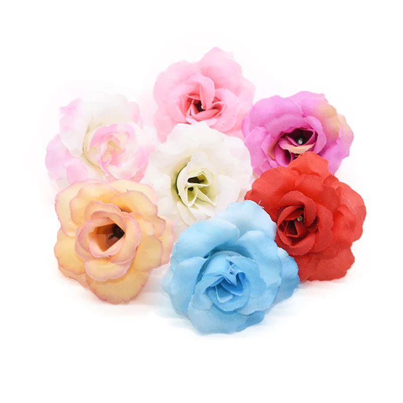 20 шт. искусственные цветы розы 5 см|Искусственные и сухие цветы| |