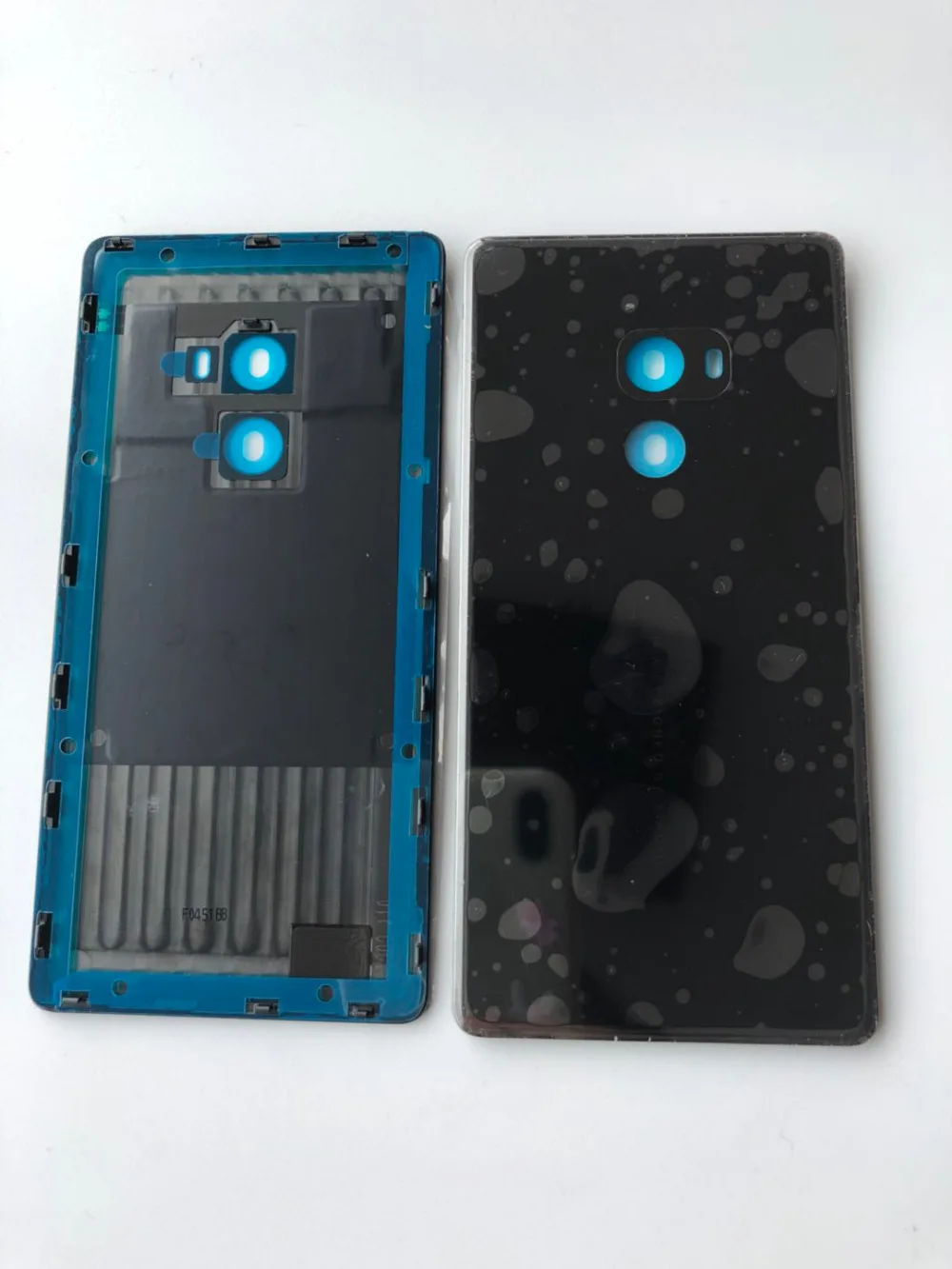 Черный керамический чехол на Батарейный отсек для Xiaomi mi X2/pro, чехол на Батарейный отсек, чехол на заднюю панель+ клейкая батарея 6gb 256gb