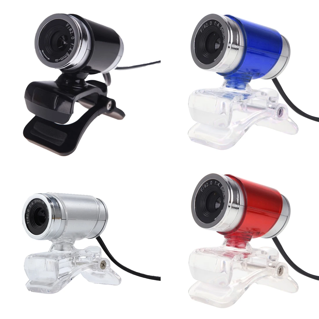 Etmakit продвижение USB 2 0 12 мегапиксельная HD камера Веб-камера с микрофоном клип на 360