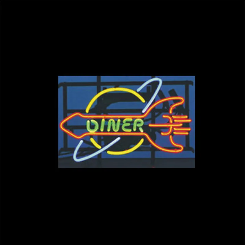 

17*14 "обеденная неоновая вывеска, настоящий стеклянный пивной бар, светильник для паба, вывески для магазина, ресторанный магазин, рекламный ...