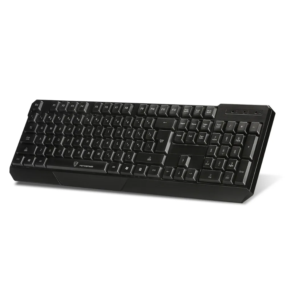 MotoSpeed K70 7-цветная цветная подсветка компьютера Teclado USB 104 клавиши игровая