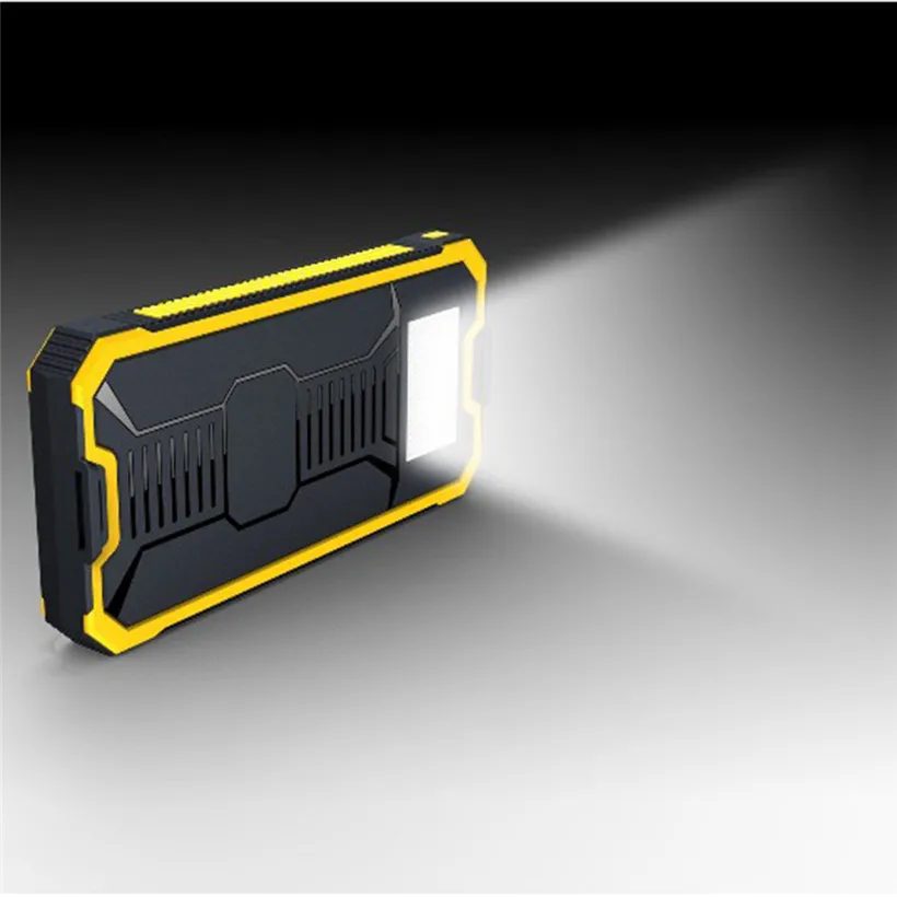 OMESHIN светодиодный внешний аккумулятор с двумя usb-портами, чехол с солнечной панелью, зарядное устройство, набор для самостоятельной сборки, коробка для смартфона 180123, Прямая поставка