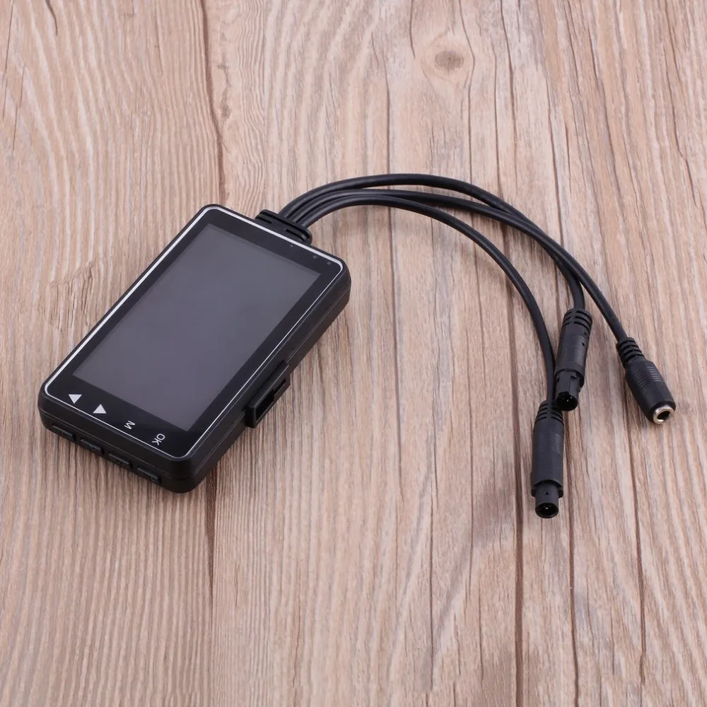 

Motorcycle Driving Recorder Locomotive Cycling Camera Separated Waterproof Dual Lens Camcorder
