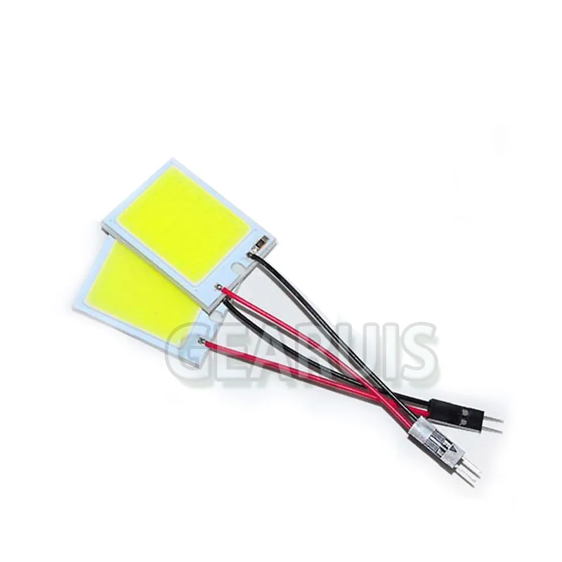HK Post Бесплатная купольная панель COB 24 чипа 24SMD LED 36*26 мм Автомобильный свет