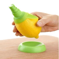 2pcsset lemon sprayer kitchen gadgets orange juice citrus spray manual fruit juicer lemon squeezer kitchen tools