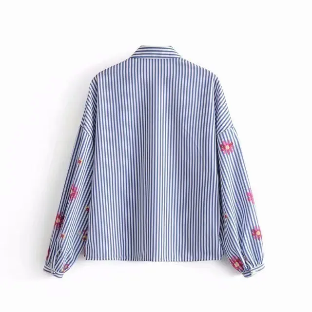 Популярные новые праздничные стильные рубашки с принтом в полоску европейском и