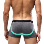 Брендовые мужские боксеры Calvin, нижнее белье для мужчин, мягкие трусы, боксеры, нижнее белье из модала, сексуальные 3D U-образные трусы, боксеры, мужские трусы