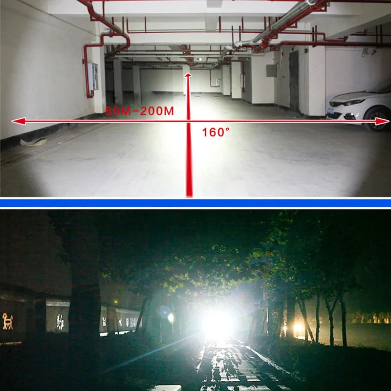 

New Rechargeable 5000LM XM-L T6 LED Head Front Bicycle light Bike Head lamp With 18650 Battery Pack & Charger
