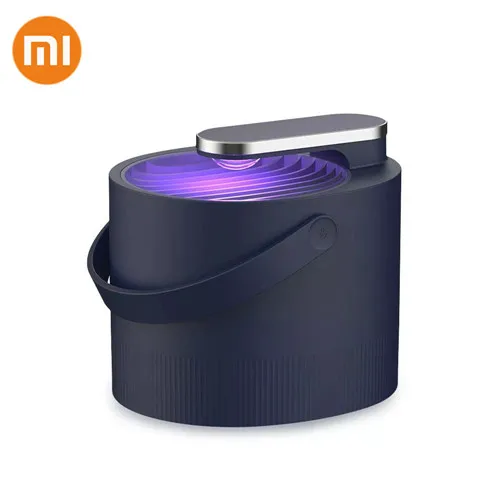 Черный Новейший Xiaomi Mijia Mosquito Killer лампа USB Электрический фотокаталитический репеллент против комаров лампа для уничтожения насекомых Ловушка УФ умный свет - Цвет: Черный
