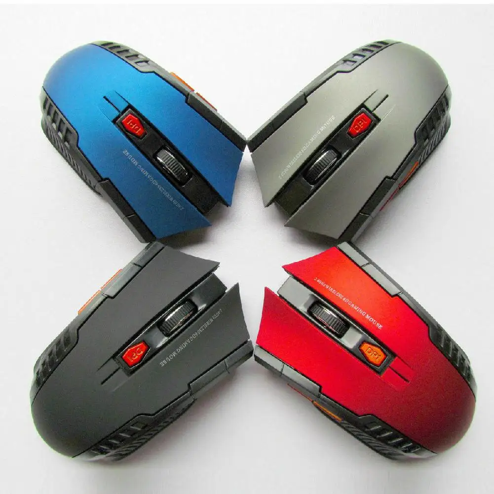 Беспроводная оптическая игровая мини-мышь BEESCLOVER 2 4 ГГц и USB-приемник для ПК
