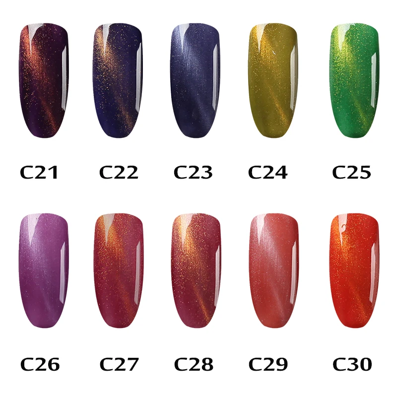 Gelfavor 3D эффект магнит палка для Cat Eye гель лак ногтей 9 моделей волшебный Stick