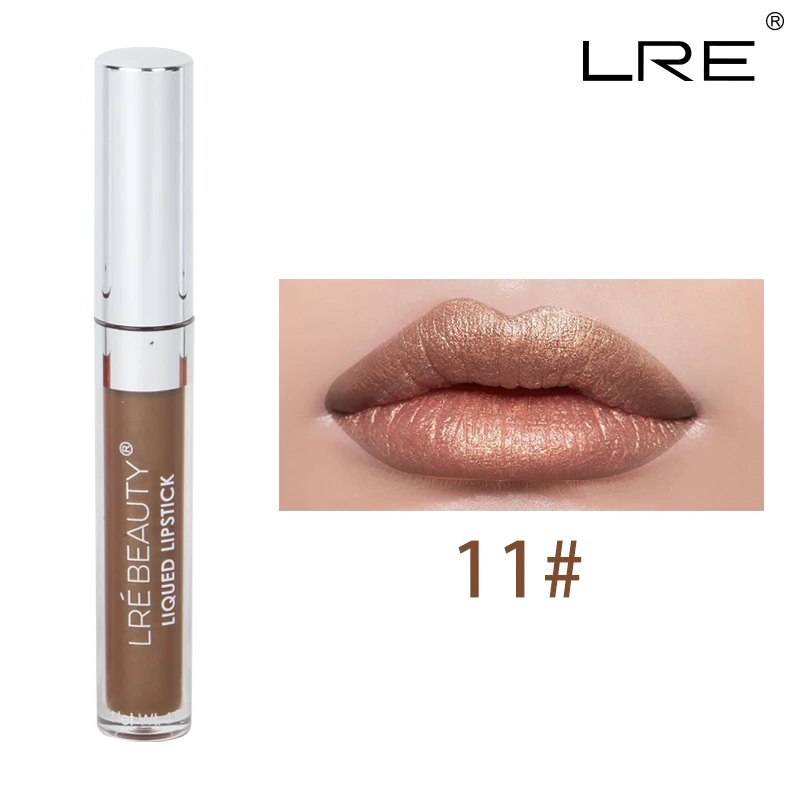 11 LRE BEAUTY Водонепроницаемый, Быстросохнущий блеск для губ - Цвет: 11