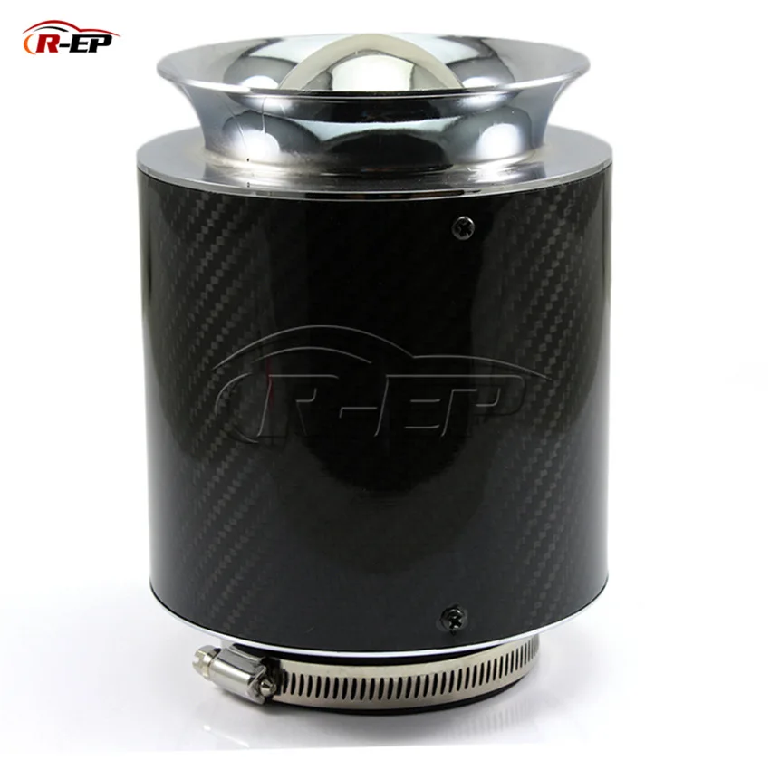 Карбоновый Углеродный фильтр 76 мм сверхзарядный колпачок воздушные всасывания