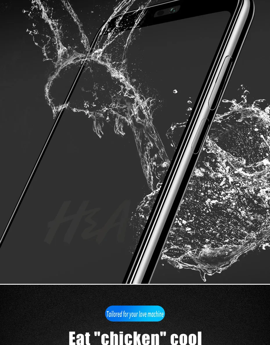 H& A 5D полное покрытие экрана протектор стекло для huawei P20 Lite Pro P10 Plus закаленное стекло на Honor 9 8 Lite защитная пленка