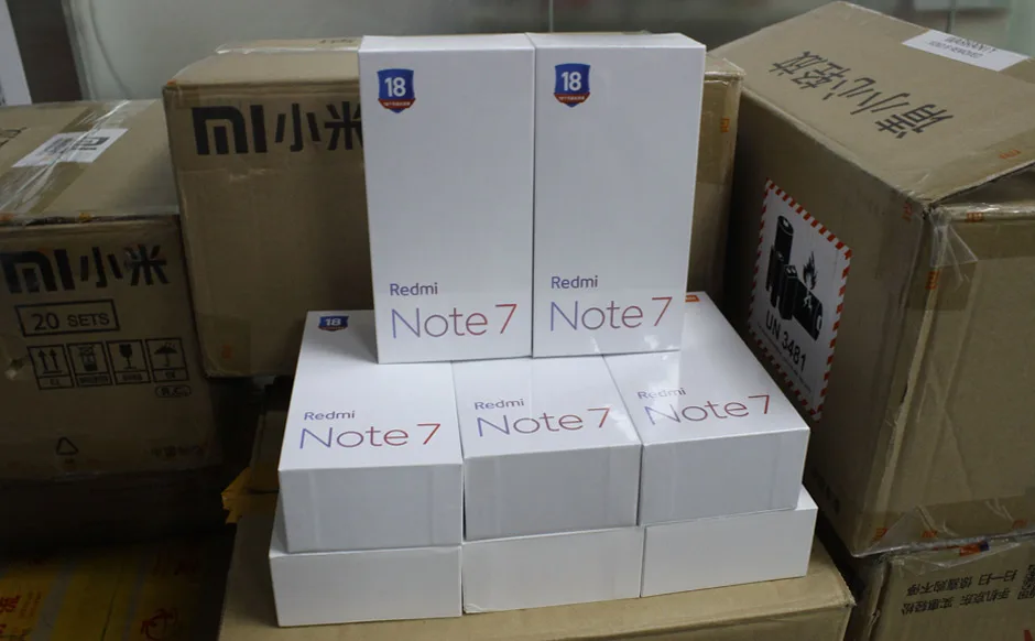 Мобильный телефон Xiaomi Redmi Note 7 с глобальной прошивкой, 6 ГБ, 64 ГБ, Snapdragon 660, 4000 мА/ч, 48мп, камера заднего вида, 6,3 дюйма, 19,5: 9, полный экран