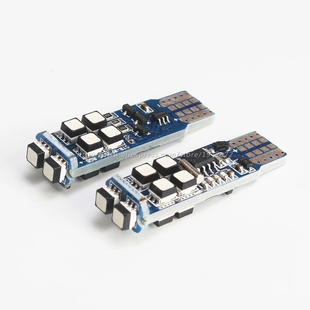 2 предмета в комплекте T10 W5W автомобильные лампы 12 V 10SMD высокое качество rgb с пультом дистанционного управления Управление 194 Стробоскопическая Светодиодная лампа для укладки волос