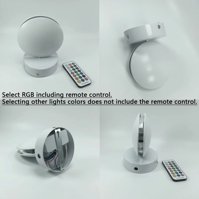 Светодиодная комнатная настенная лампа RGB декоративное освещение для коридора