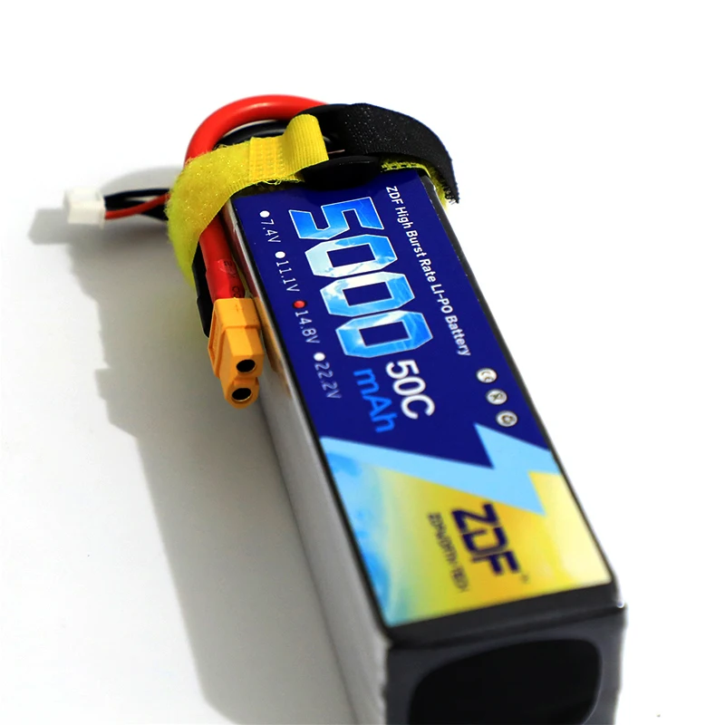 ZDF 14 8 V 4S 5000mAh 50C 100C RC LiPo Battery батареи для вертолета квадрокоптера лодки автомобиля