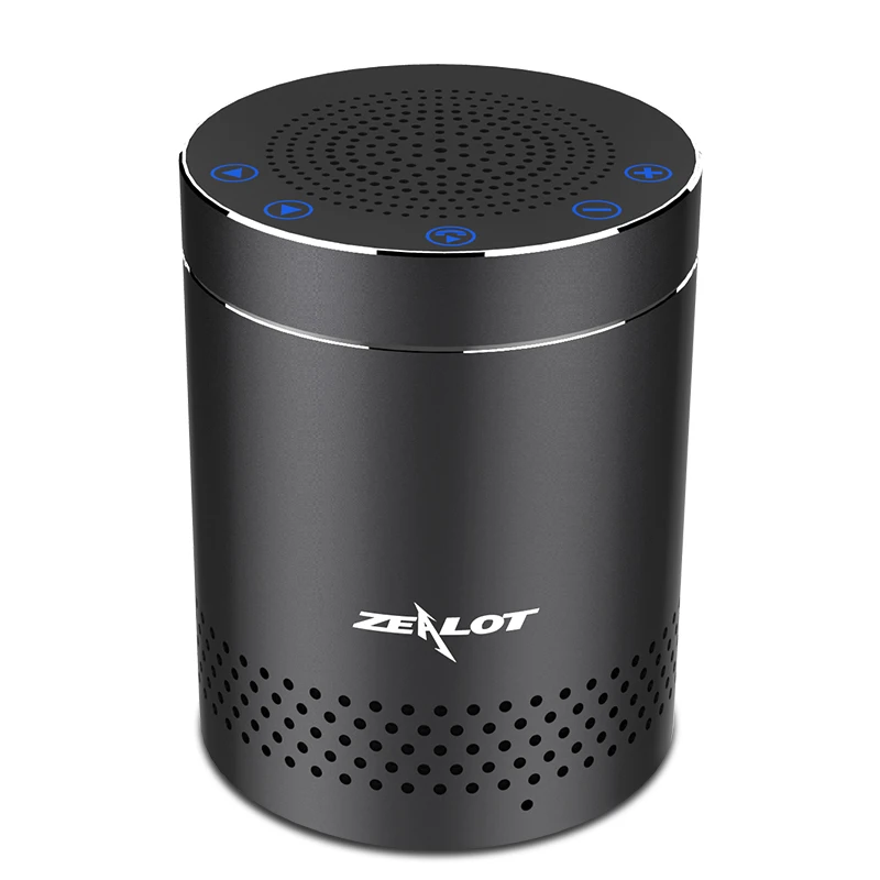 ZEALOT S15 Беспроводные Bluetooth колонки из алюминиевого сплава HiFi стерео звук