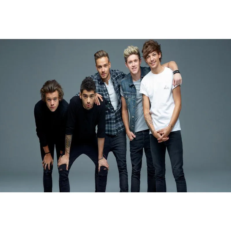 One Direction холст ткань тканевый плакат пользовательские граффити Печать на холсте