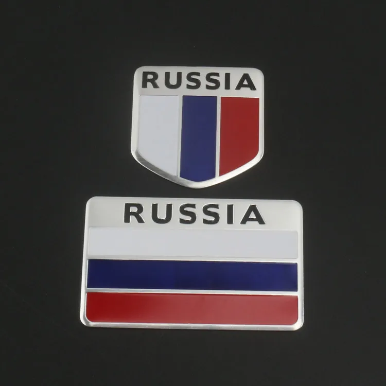 Германия, Франция, Италия, Россия, Греция, Канада, Англия, ОАЭ, Национальный флаг, алюминиевая эмблема, Этикетировочная наклейка, украшение для стайлинга автомобилей