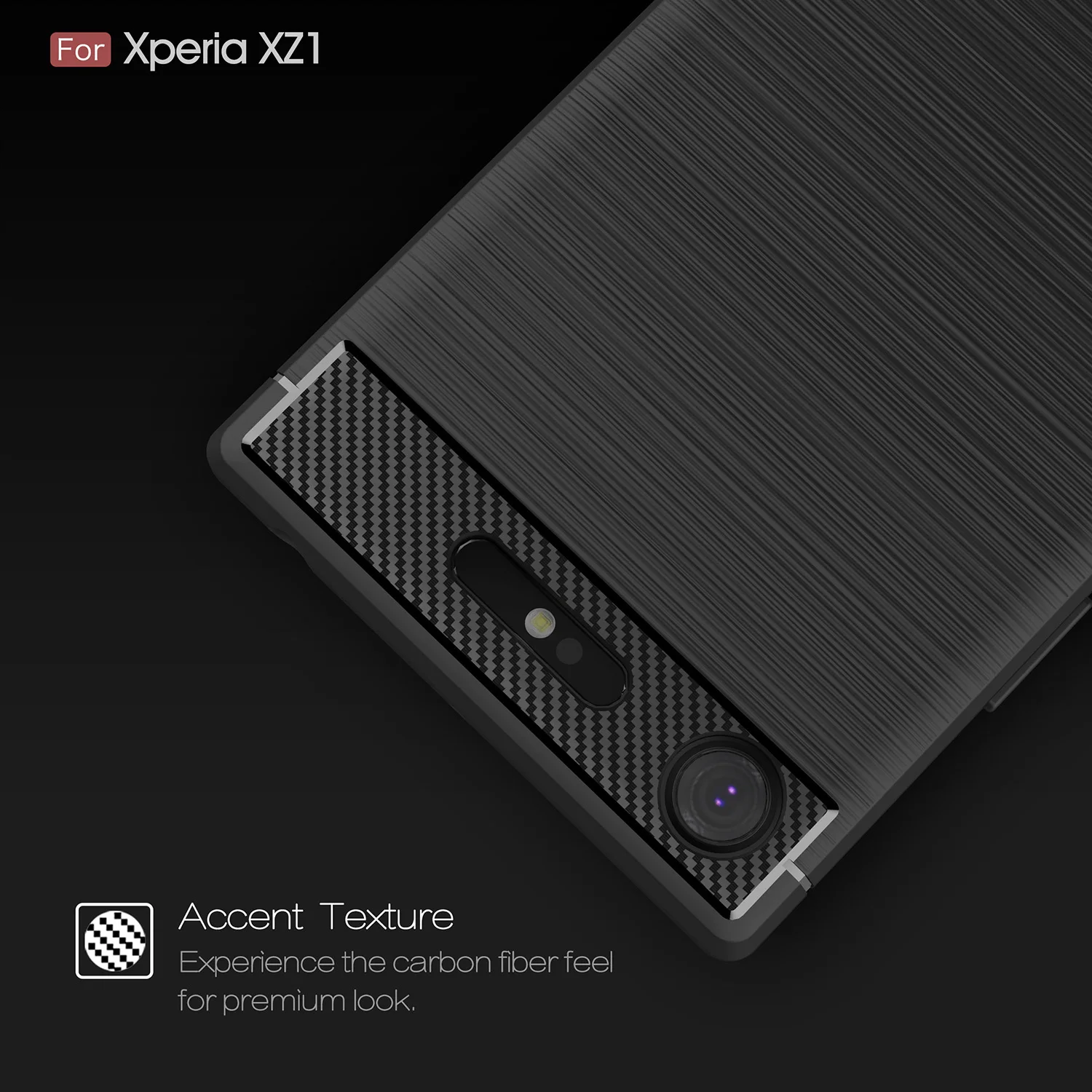 Мягкий силиконовый чехол из углеродного волокна 5 2 дюйма для sony Xperia XZ1 G8341 F8342 |