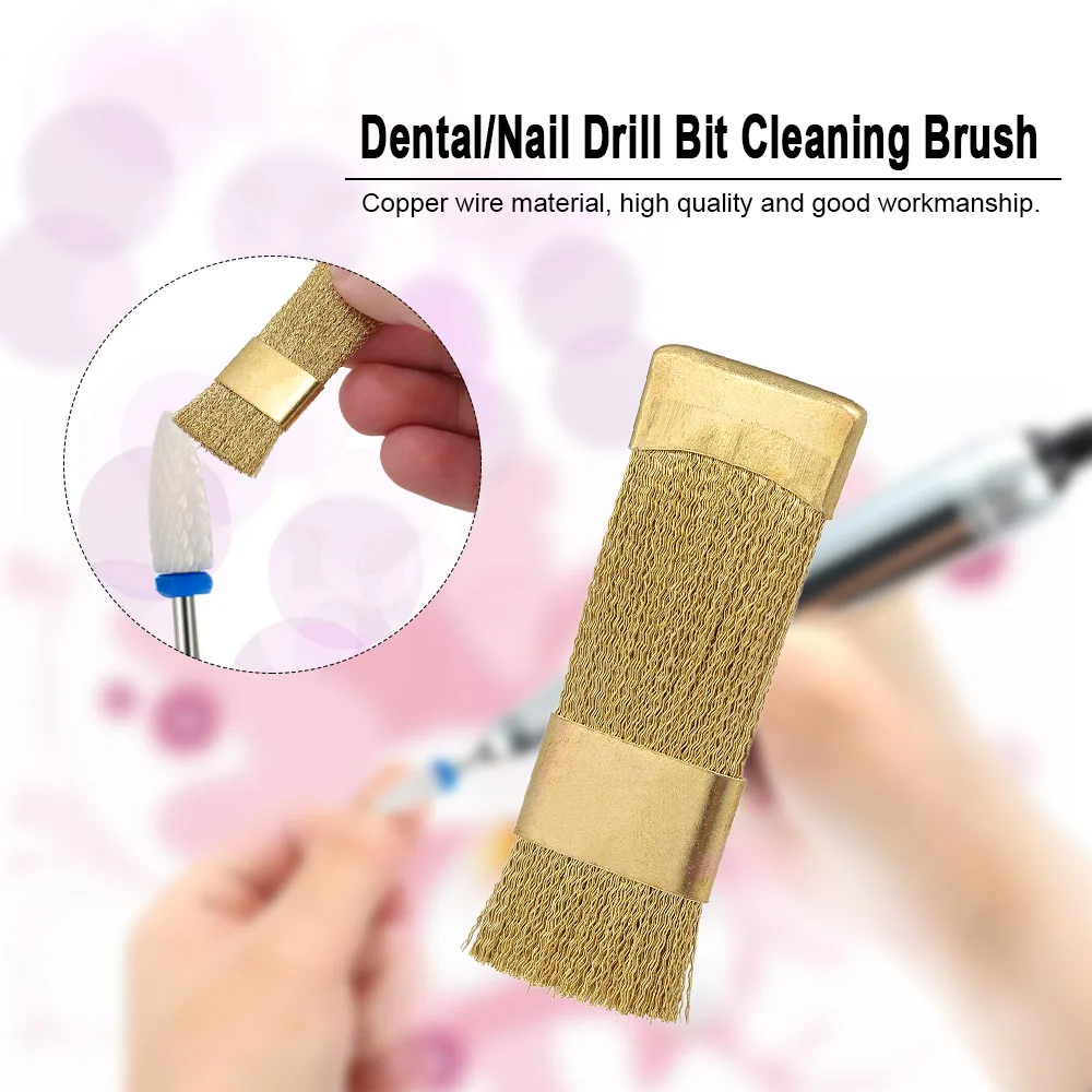 1 шт. чистящая щетка для ногтей|nail drill bits|nail drillelectric manicure |