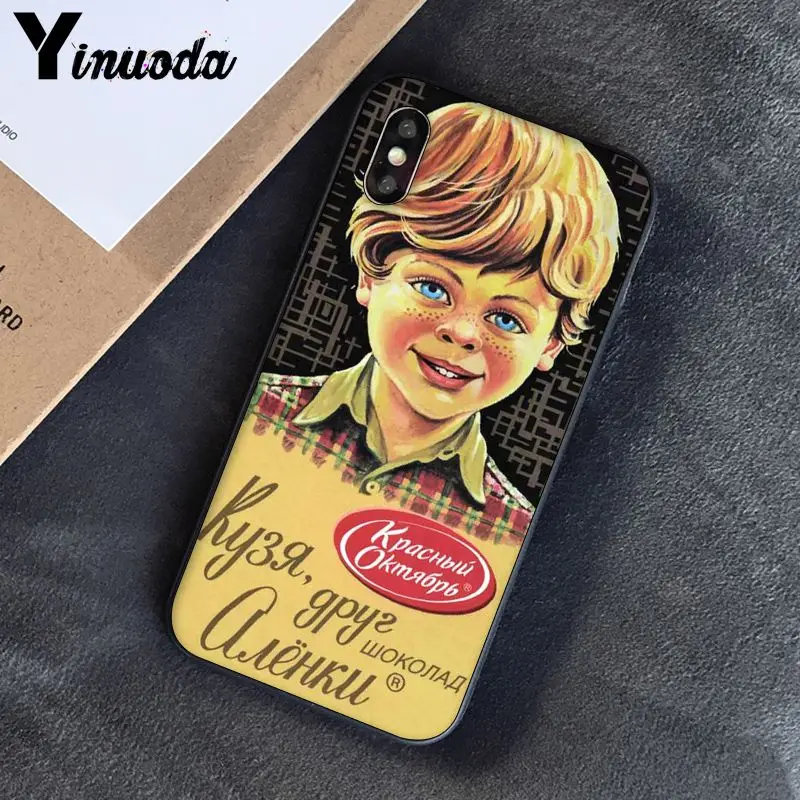 Yinuoda alenka bar wonka chocolate DIY роскошный высококачественный защитный чехол для телефона