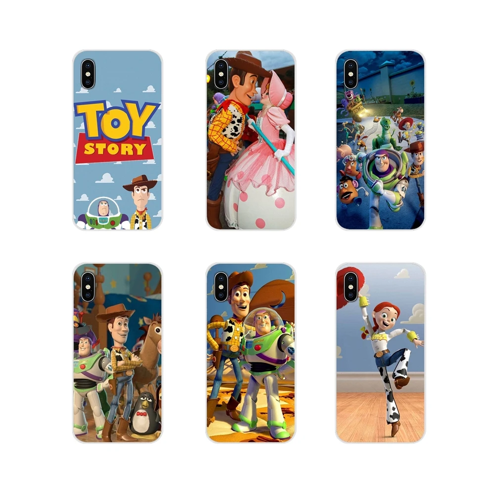 Для Apple iPhone X XR XS MAX 4 4S 5 5S 5C SE 6 6S 7 8 Plus ipod touch История игрушек все персонажи аксессуары