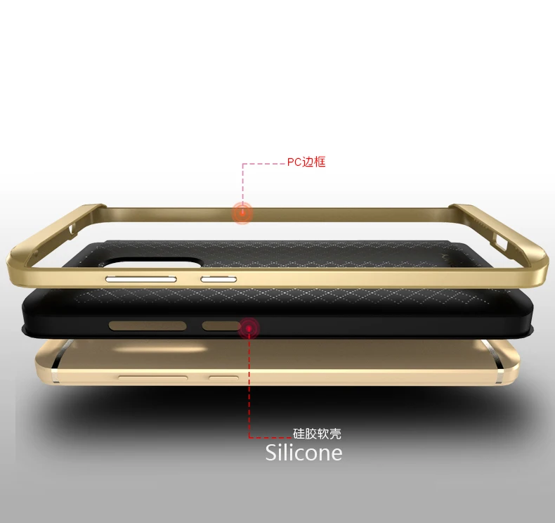 IPaky высококачественный чехол 2 в 1 сумка для Meizu M5 note (5 5 дюйма) силиконовая защитная