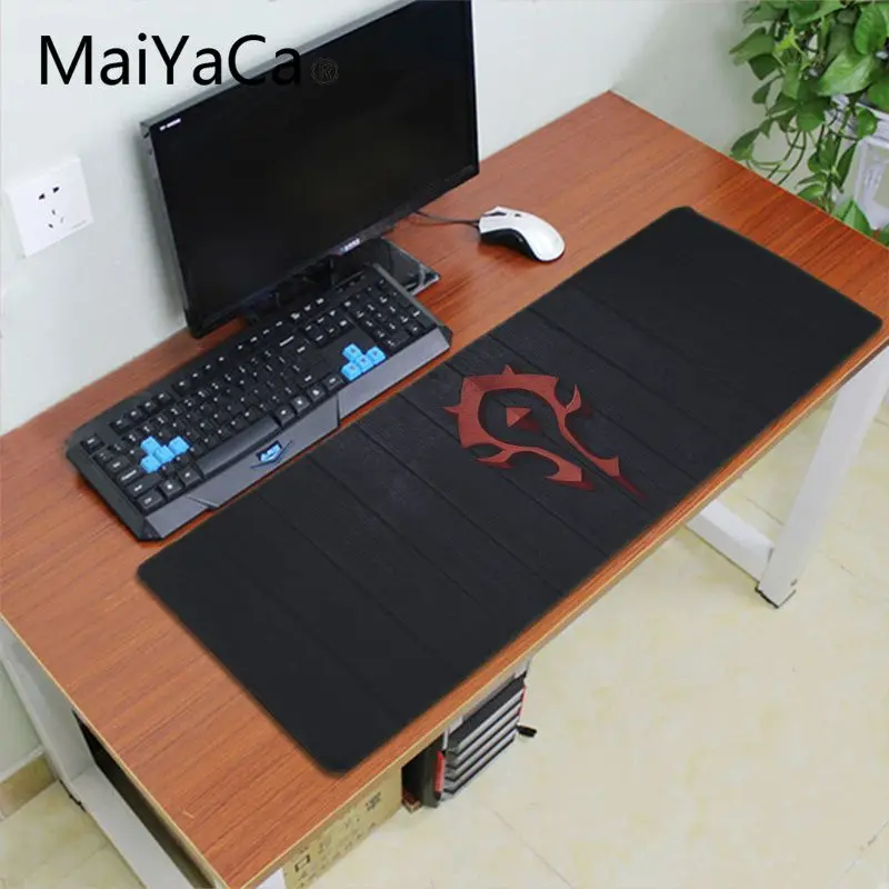 Maiyaca world of warcraft коврик для мыши геймер игровые коврики настольная клавиатура игровой коврик для мыши геймер 60X30 см большой Офисный Компьютерный стол коврик