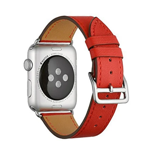 11 Кожаный ремешок для Apple watch 5 ремешок 44 мм 40 мм iWatch ремешок 38 мм 42 мм Натуральная кожа одиночный тур Браслет Apple watch 4 3 2 1 44 - Цвет ремешка: 11