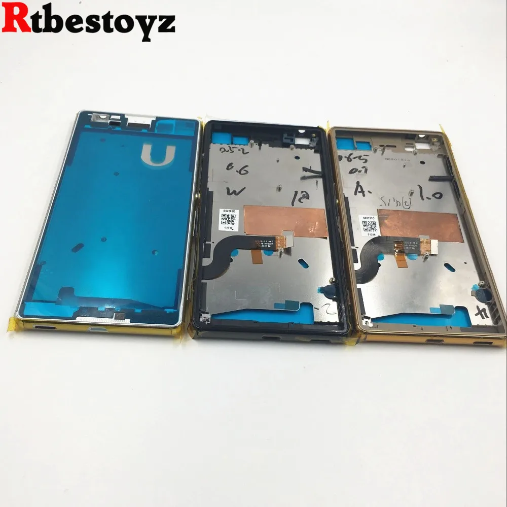RTBESTOYZ Новая передняя средняя рамка пластина Шасси Корпус для Sony Xperia M5 e5603 e5606 e5653
