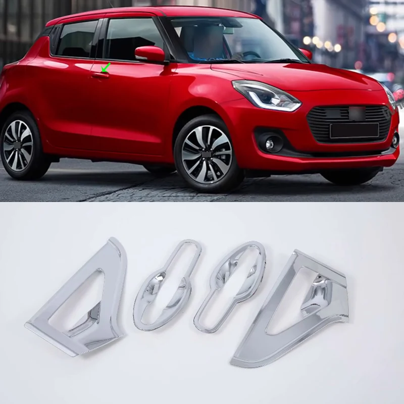 Внешние автомобильные аксессуары OUBOLUN из АБС пластика крышка для дверной ручки