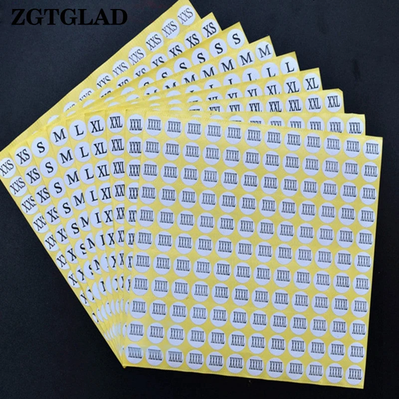 ZGTGLAD магазин продает товары 15 листов круглые наклейки для одежды Розничная
