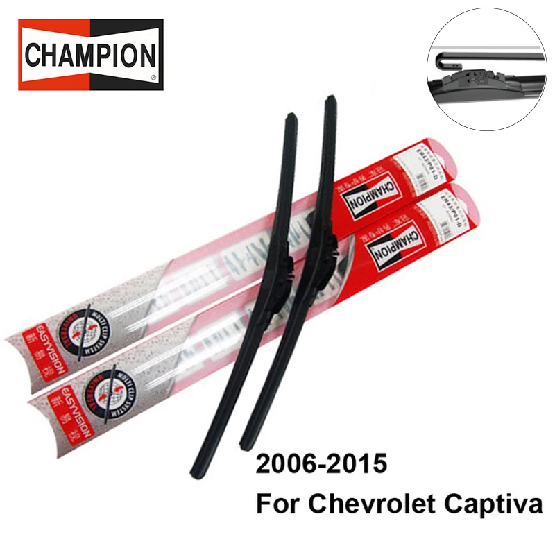 2 шт./компл. Чемпион easyvision соединения стеклоочистителей для Chevrolet Captiva 2006 2007 2008 2009