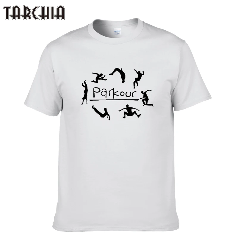 Футболка TARCHIA мужская с коротким рукавом хлопковая парка Повседневная рубашка