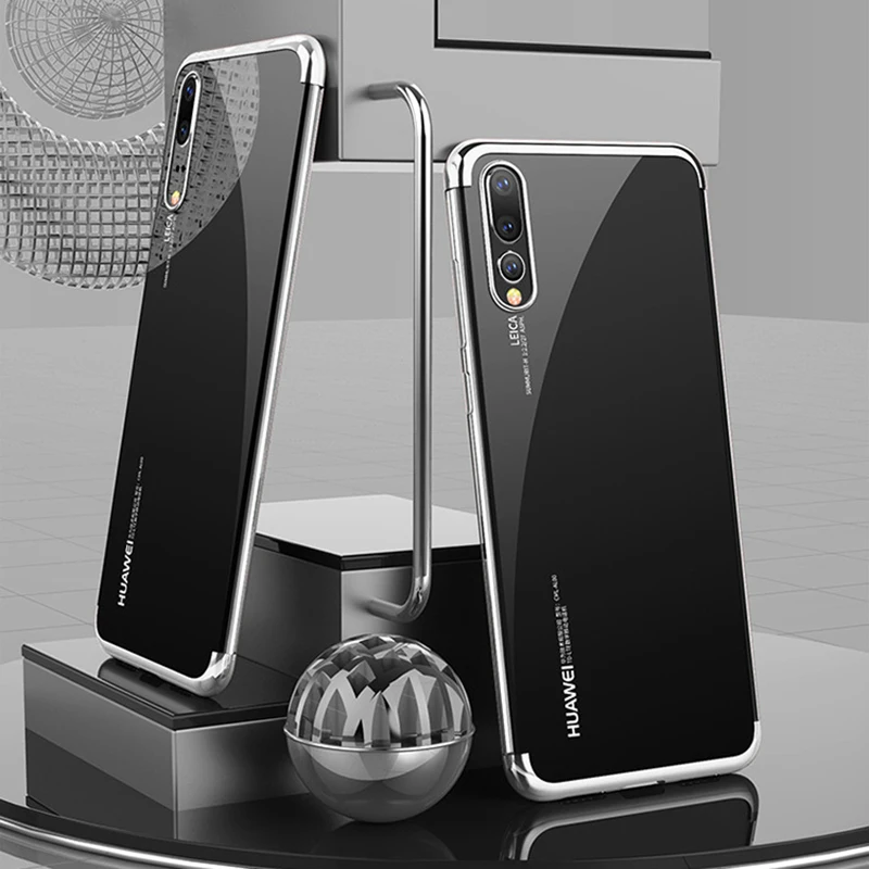 Прозрачный мягкий силиконовый чехол SIXEVE для Huawei P20 P10 Plus P8 P9 Lite 2017 Honor 8 9 View 10 V10 V9 Play