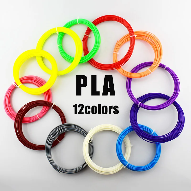 PLA Пластик нитей для 3D принтеры ручка 180 м/120 м/60 м/30 м несколько Цвет печати