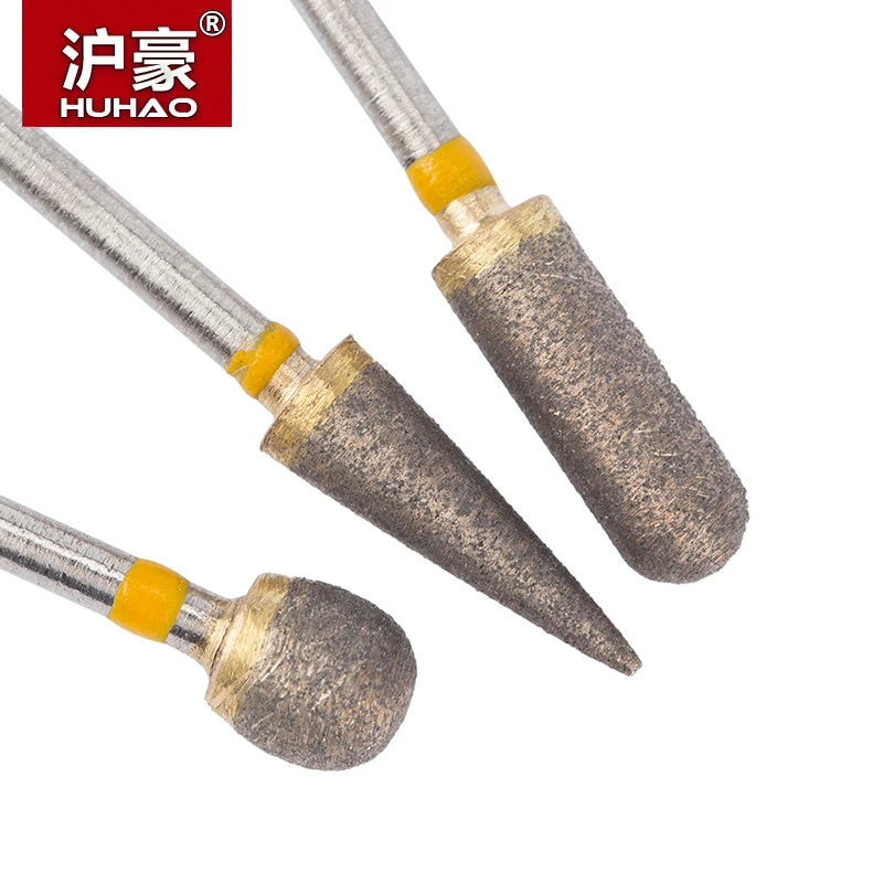 HUHAO 1 шт. наждачные головки для шлифовки вращающихся инструментов Dremel насадка