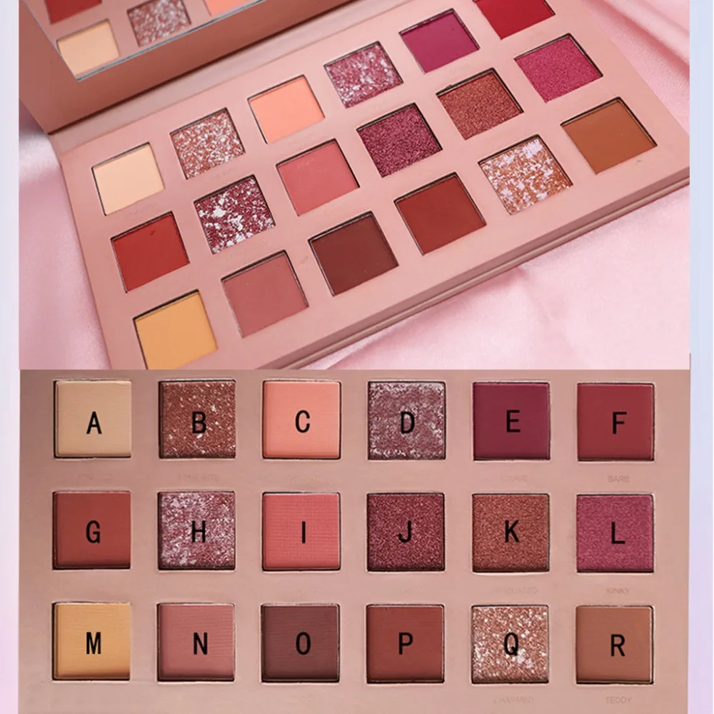 Тени для век Beauty INS тени в том же стиле 18 видов цветов макияж жемчужные