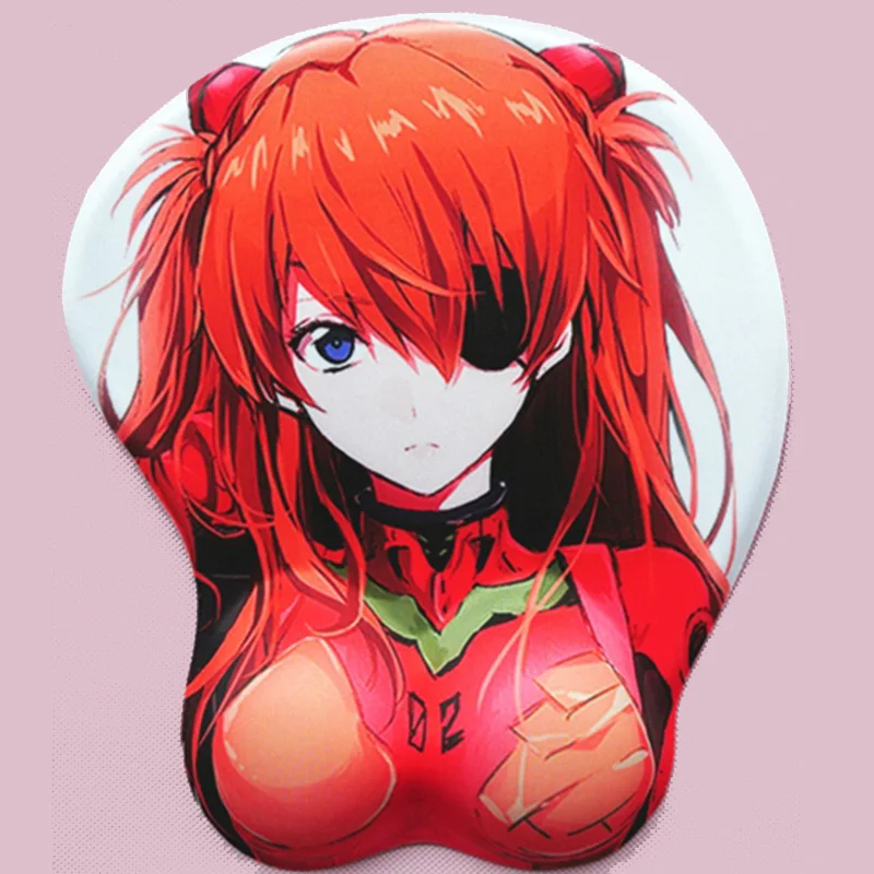 Eva Ayanami Rei игровой коврик для мыши, сексуальный большой мягкий 3D коврик для мыши, сексуальный коврик для мыши в стиле аниме h2.8 см/1,"