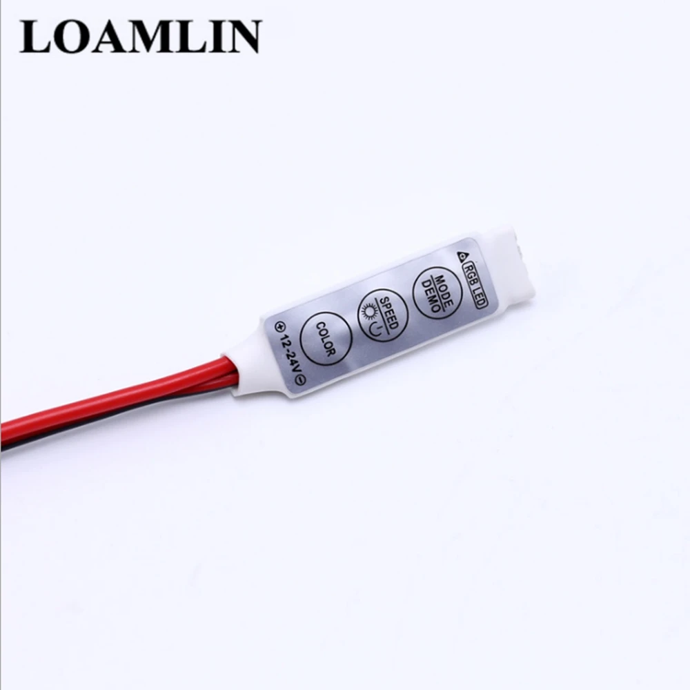 

Single Color Led Controller With Led Remote Dimmer DC5-24V For 5050 3528 2835 Single Color Led Strip