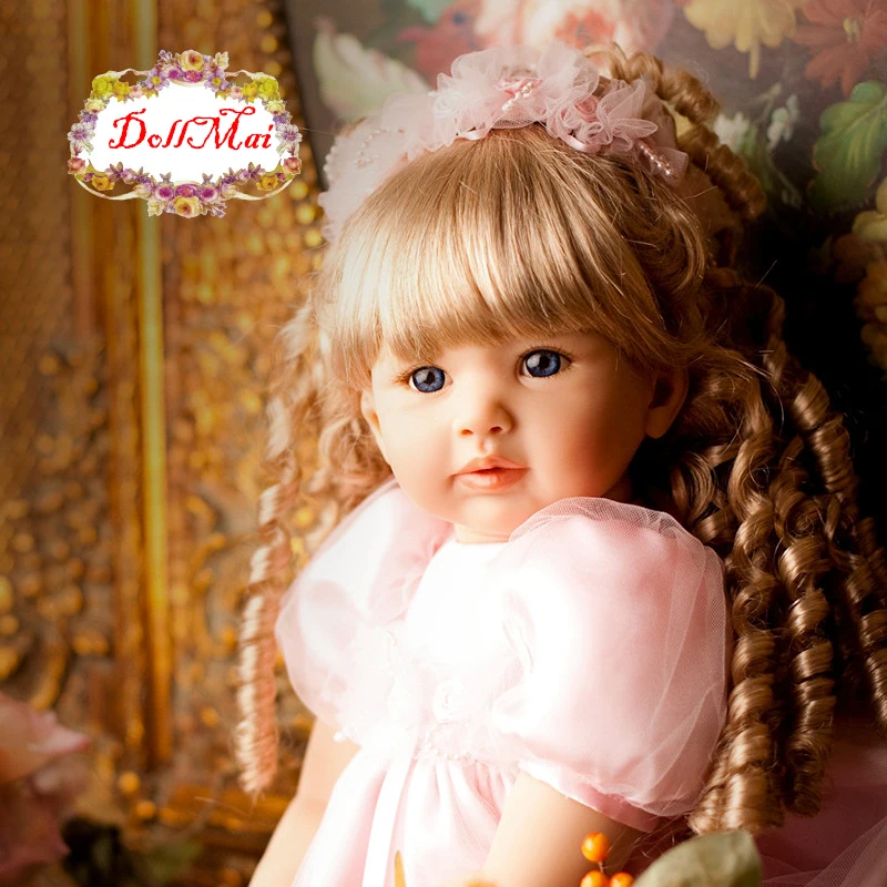 Reborn baby doll принцесса куклы для девочек 24 