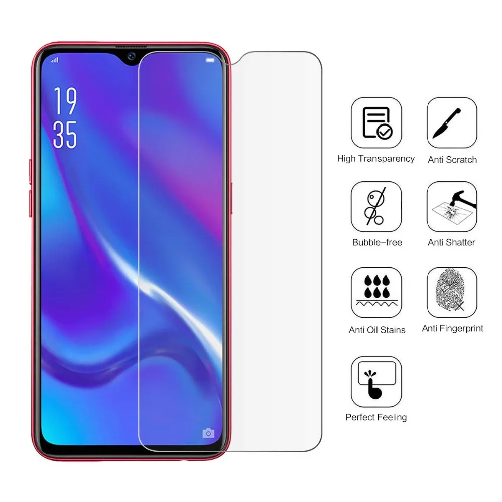 2 шт./лот закаленное стекло для Oppo RX17 Neo 9H 2.5D Закаленное Защитное защитная пленка |