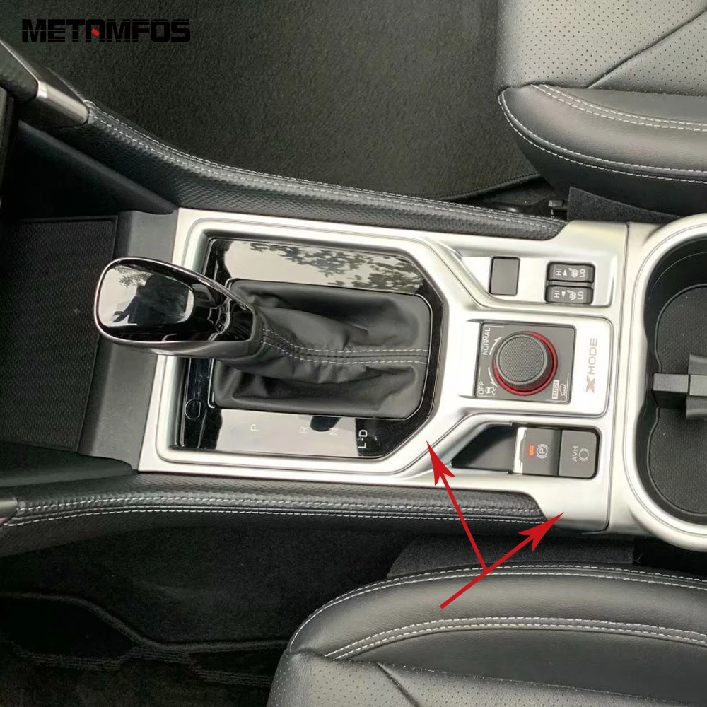Для Subaru Forester SK 2019 2020 коробка переключения передач из углеродного волокна крышка