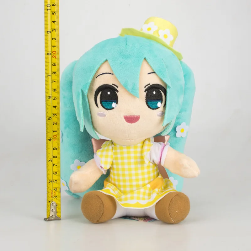 Kawaii Hatsune Miku плюшевые игрушки куклы аниме мягкие куклы Hatsune Miku детские подарки на день рождения для девочек 10 стилей
