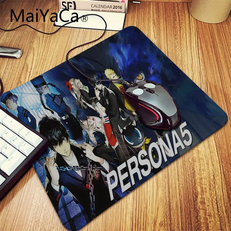 Maiyaca аниме persona 5 противоскользящие прочные резиновые компьютерные коврики