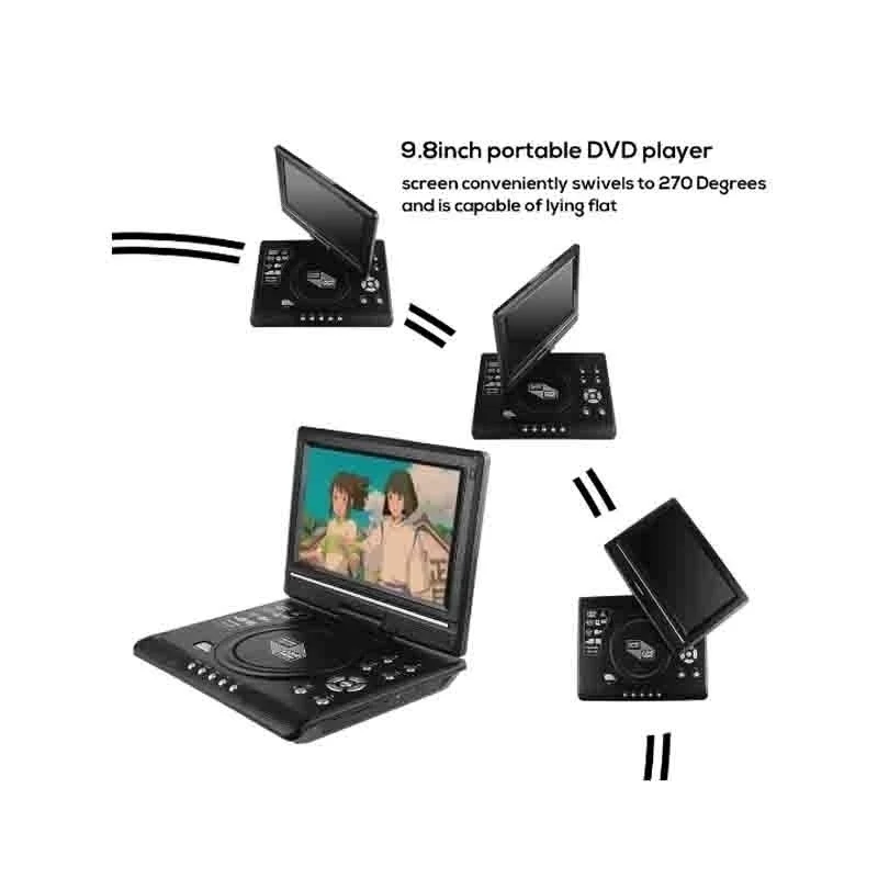 VERFANS DVD HD портативный EVD 7 8 дюймовый мини плеер игра ТВ Встроенный 500 детей